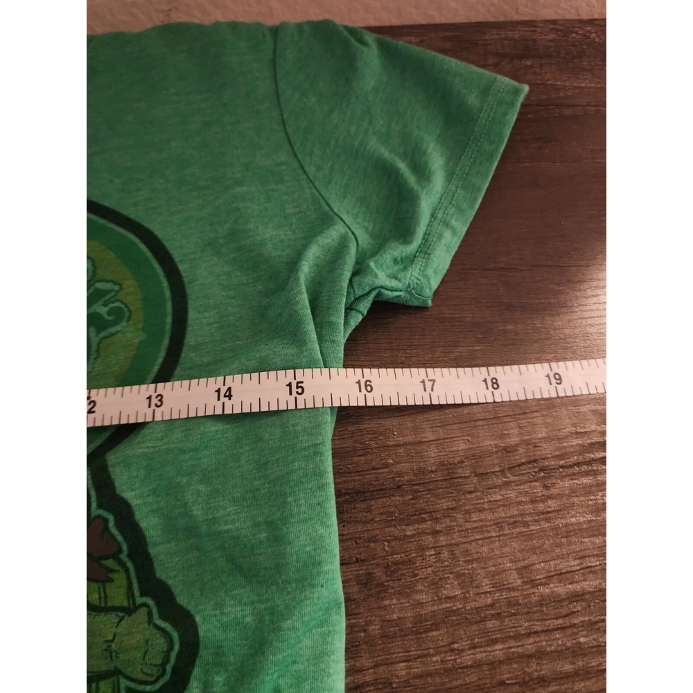 Kill Your Culture Cannabis Patch Kids Graphic Tee Green Heather Large   175 - Picture 8 of 11